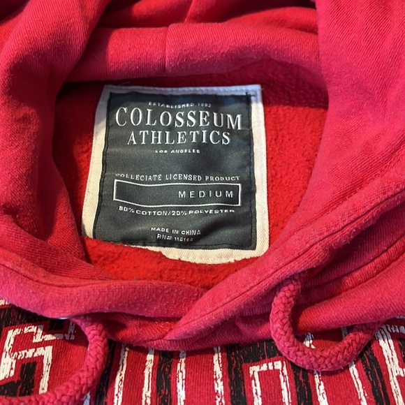 UGA Georgia Bulldogs Red Hoodie Dawgs - Picture 5 of 6